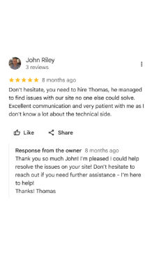 John Riley from Direct Water Filters Review for Group Piex Limited